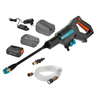 Gardena Medium AquaClean Højtryksrenser 24/18V P4A - inkl. batteri og lader